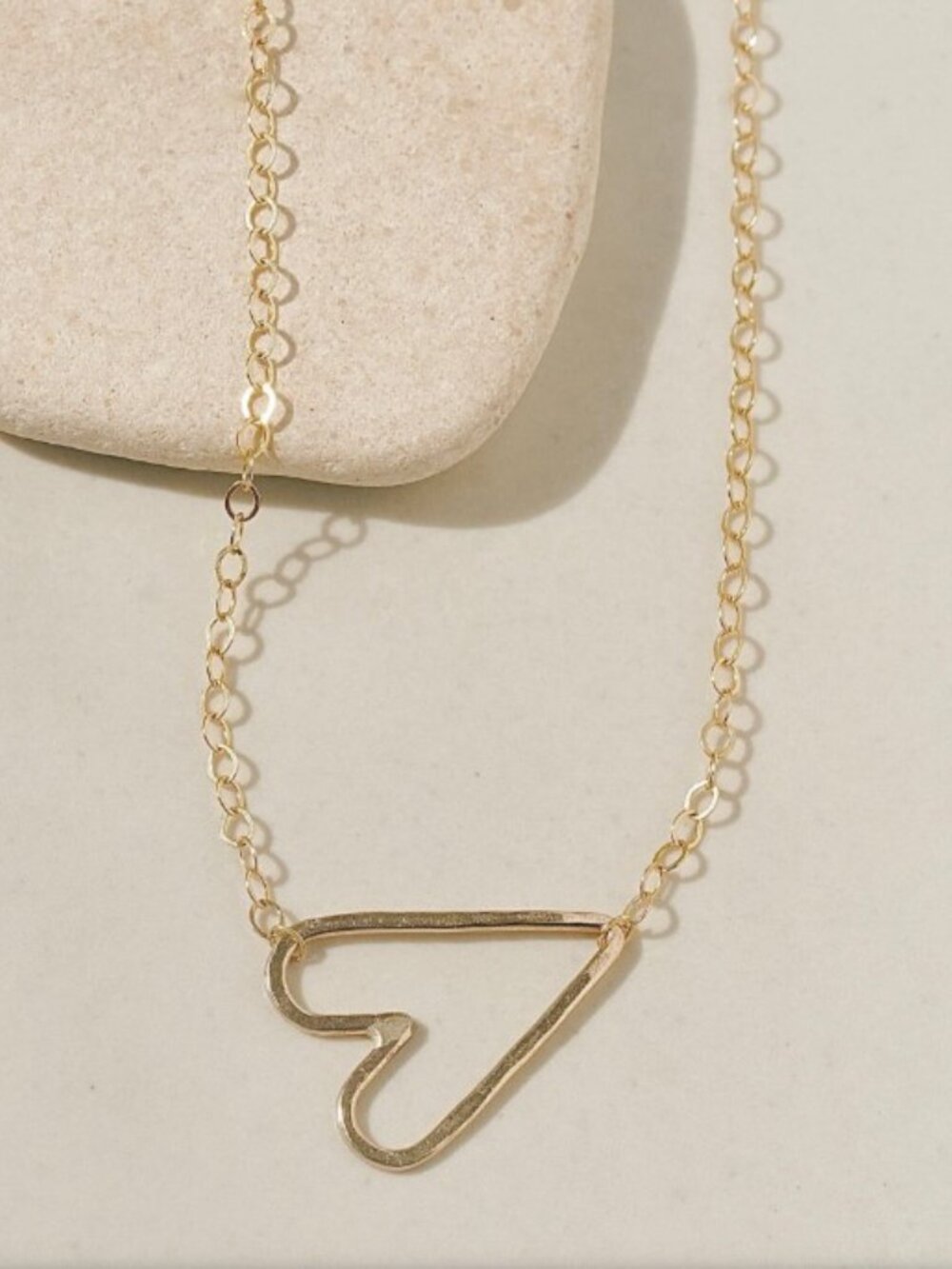 Itty Bitty Heart Necklace by JAMES MICHELLE
